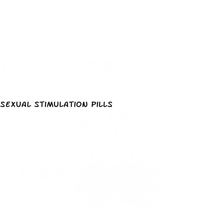 sexual stimulation pills