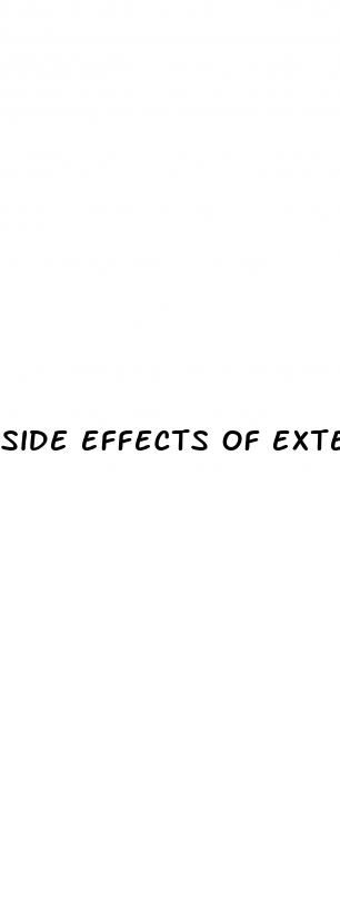 side effects of extenze male enhancement pills