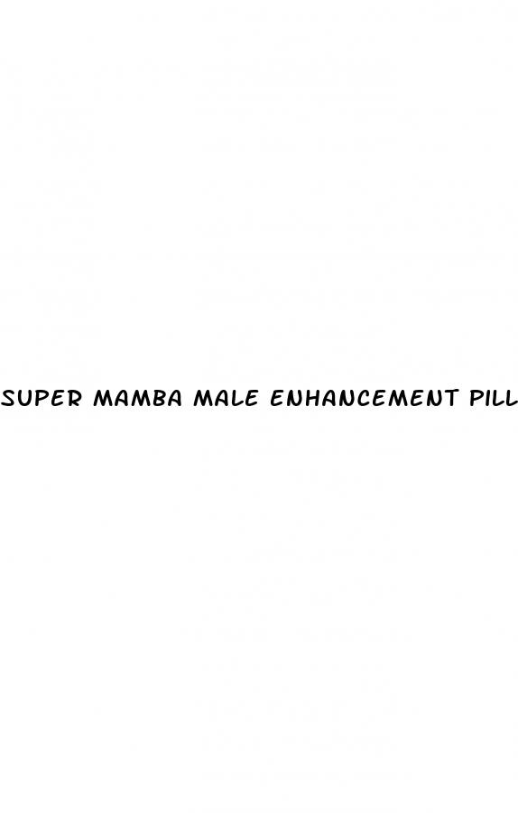 super mamba male enhancement pill review