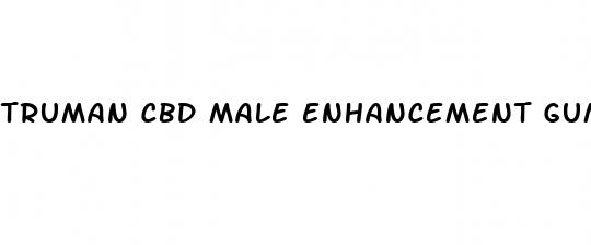truman cbd male enhancement gummies reviews