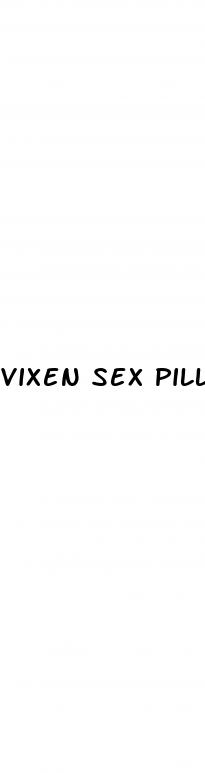 vixen sex pill side effects