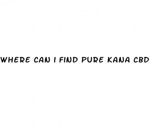 where can i find pure kana cbd gummies