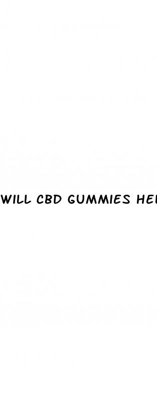 will cbd gummies help with depression