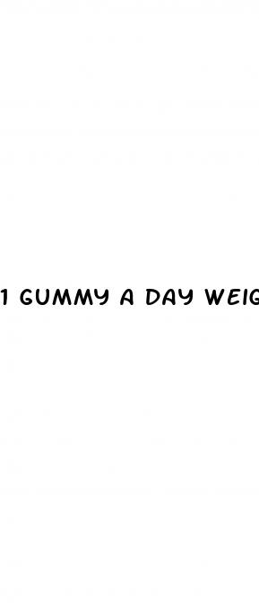 1 gummy a day weight loss scam