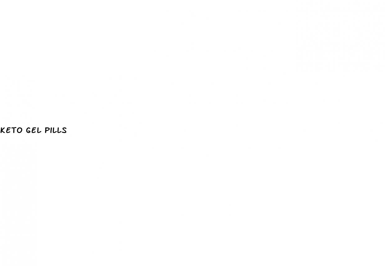 keto gel pills
