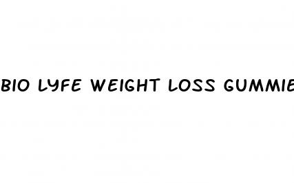 bio lyfe weight loss gummies