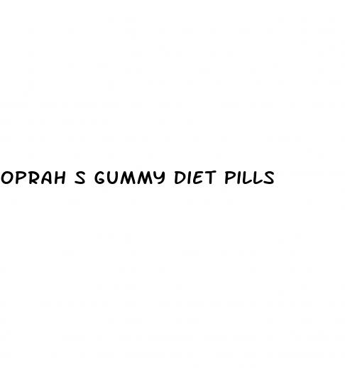 oprah s gummy diet pills