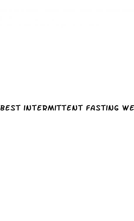 best intermittent fasting weight loss