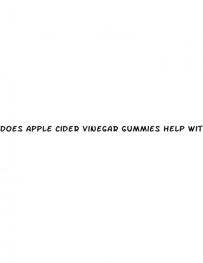 does apple cider vinegar gummies help with bv