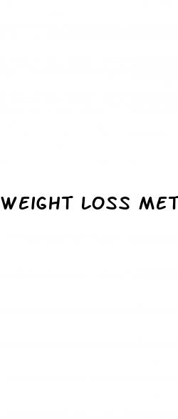 weight loss metformin