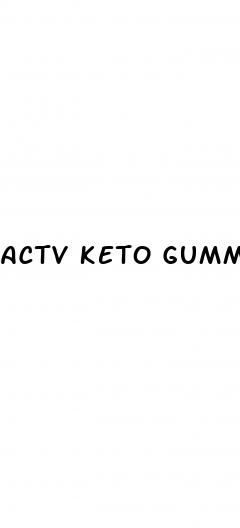 actv keto gummies