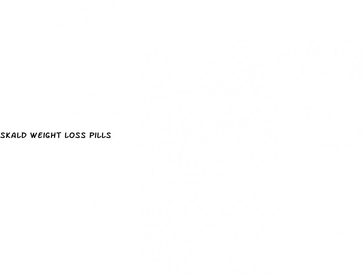 skald weight loss pills