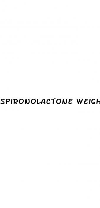 spironolactone weight loss