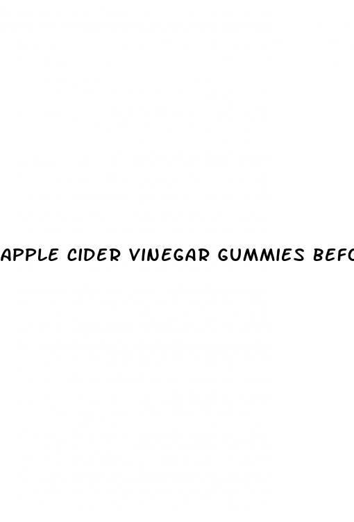 apple cider vinegar gummies before and after