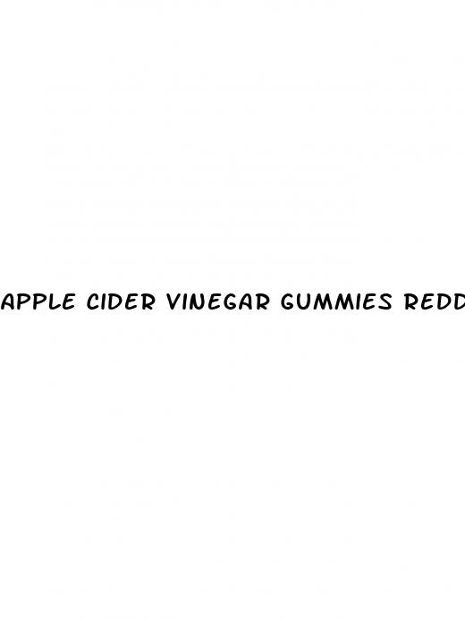 apple cider vinegar gummies reddit