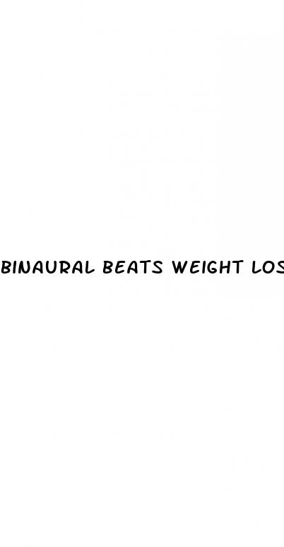 binaural beats weight loss