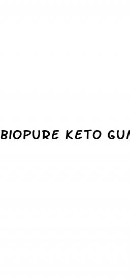 biopure keto gummie