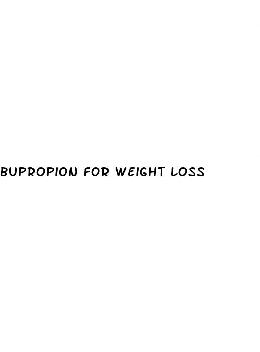 bupropion for weight loss