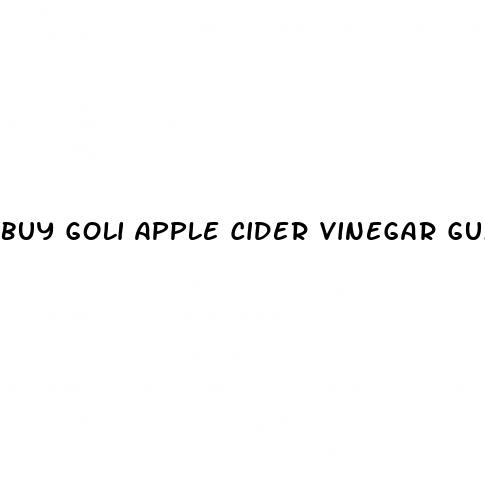 buy goli apple cider vinegar gummies