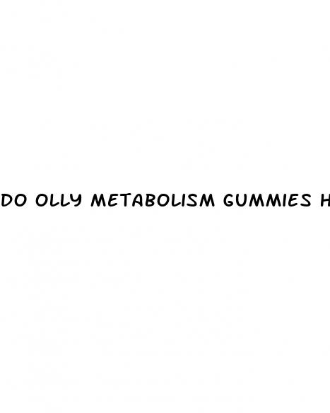 do olly metabolism gummies help with weight loss