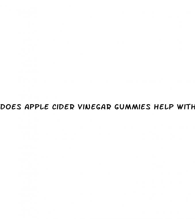 does apple cider vinegar gummies help with acne