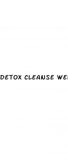 detox cleanse weight loss