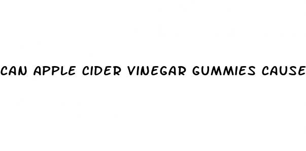 can apple cider vinegar gummies cause high blood pressure