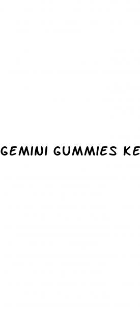 gemini gummies keto