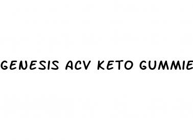 genesis acv keto gummies