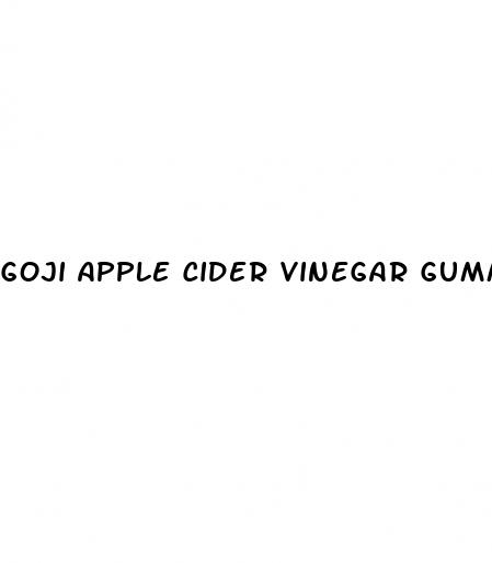 goji apple cider vinegar gummies cvs