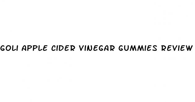 goli apple cider vinegar gummies review weight loss