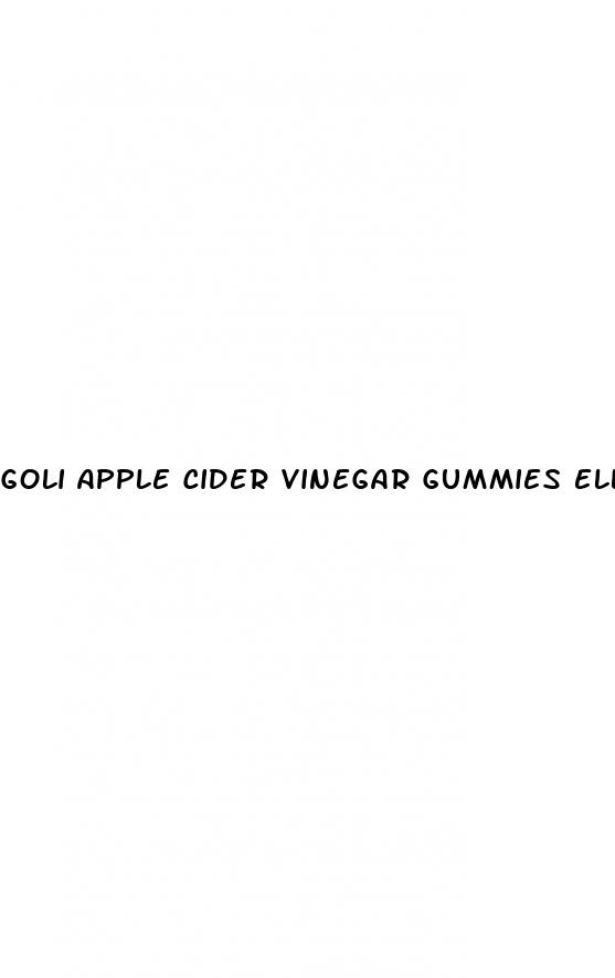 goli apple cider vinegar gummies ellen