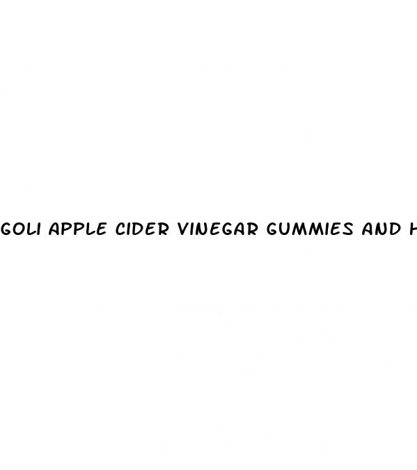 goli apple cider vinegar gummies and high blood pressure