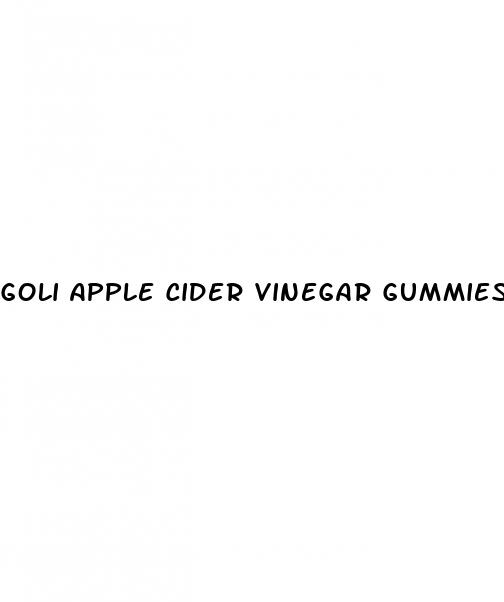 goli apple cider vinegar gummies lower blood pressure