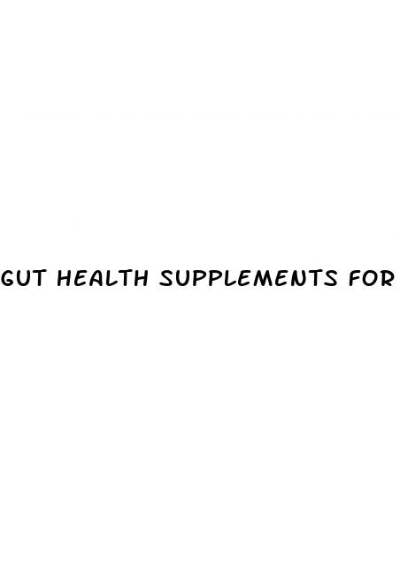 gut health supplements for weight loss