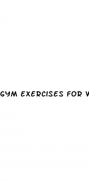 gym exercises for weight loss