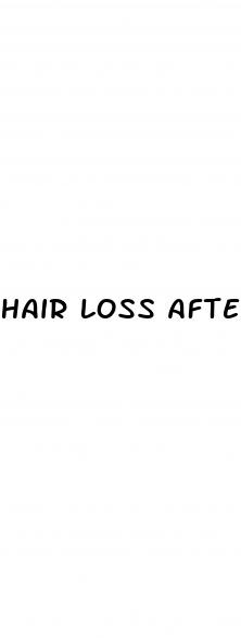 hair loss after weight loss