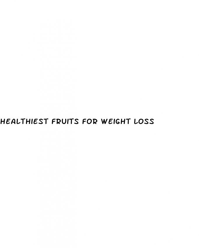 healthiest fruits for weight loss