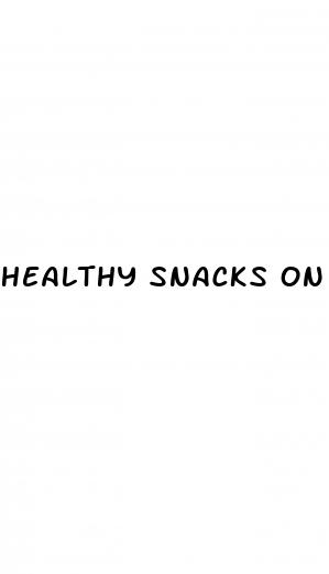 healthy snacks on the go for weight loss