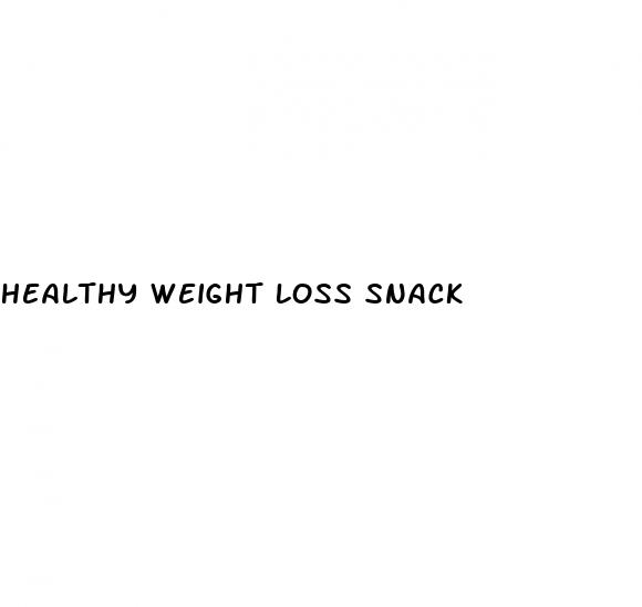 healthy weight loss snack