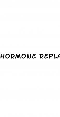 hormone replacement for weight loss