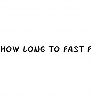 how long to fast for weight loss