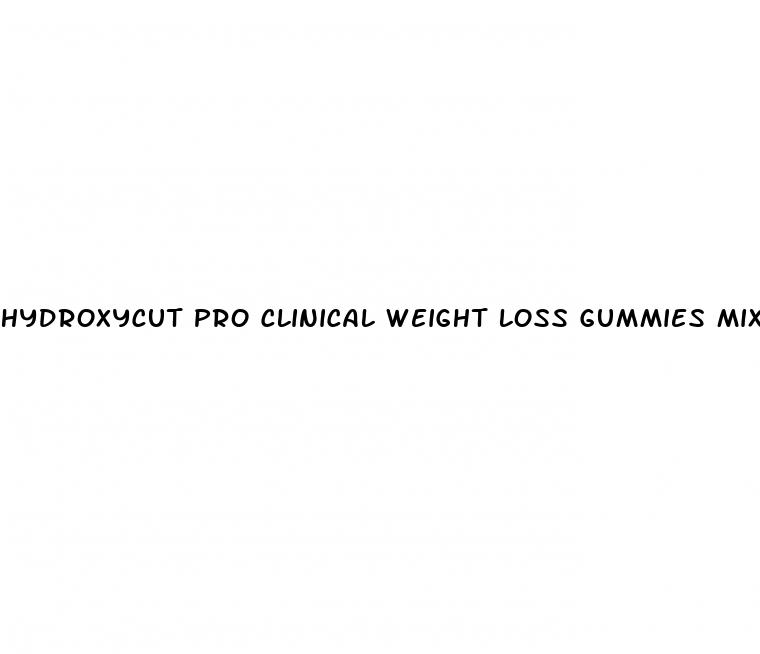 hydroxycut pro clinical weight loss gummies mixed fruit reviews
