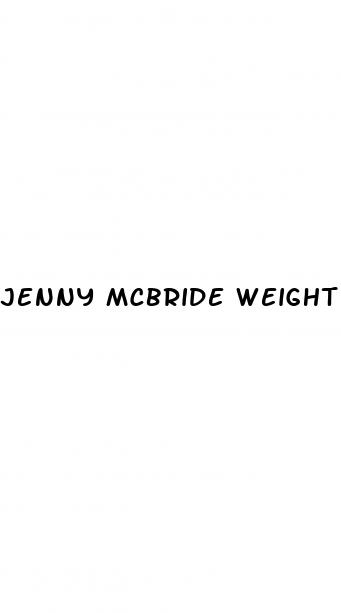 jenny mcbride weight loss