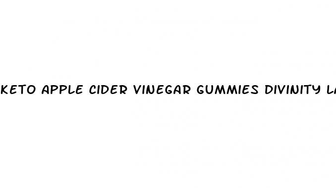 keto apple cider vinegar gummies divinity labs