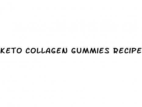 keto collagen gummies recipe
