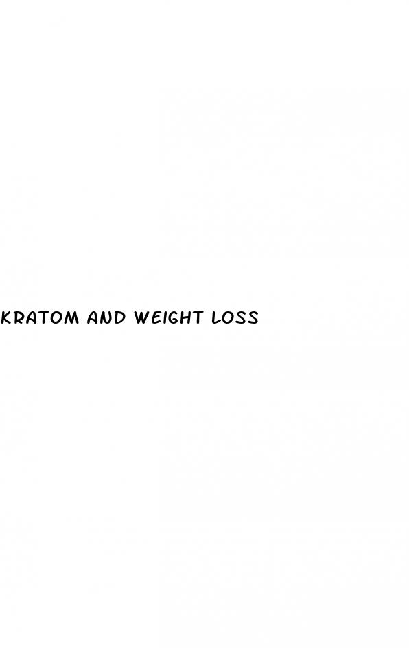 kratom and weight loss