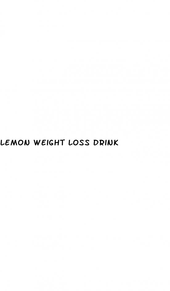 lemon weight loss drink