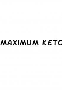 maximum keto gummies