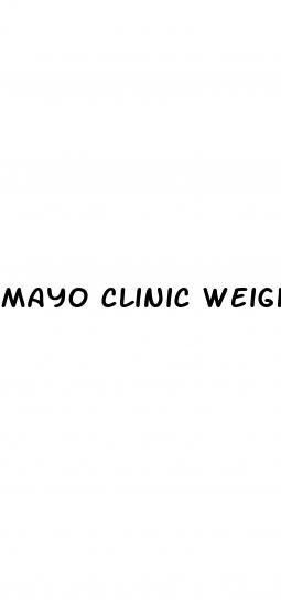 mayo clinic weight loss diet